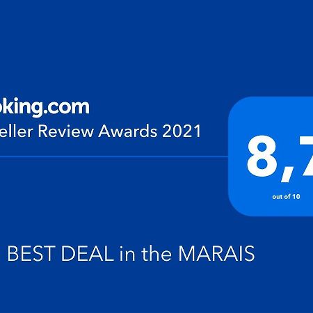 The Best Deal In The Marais - 1Bedroom Apt - 45M2 Paris Eksteriør billede